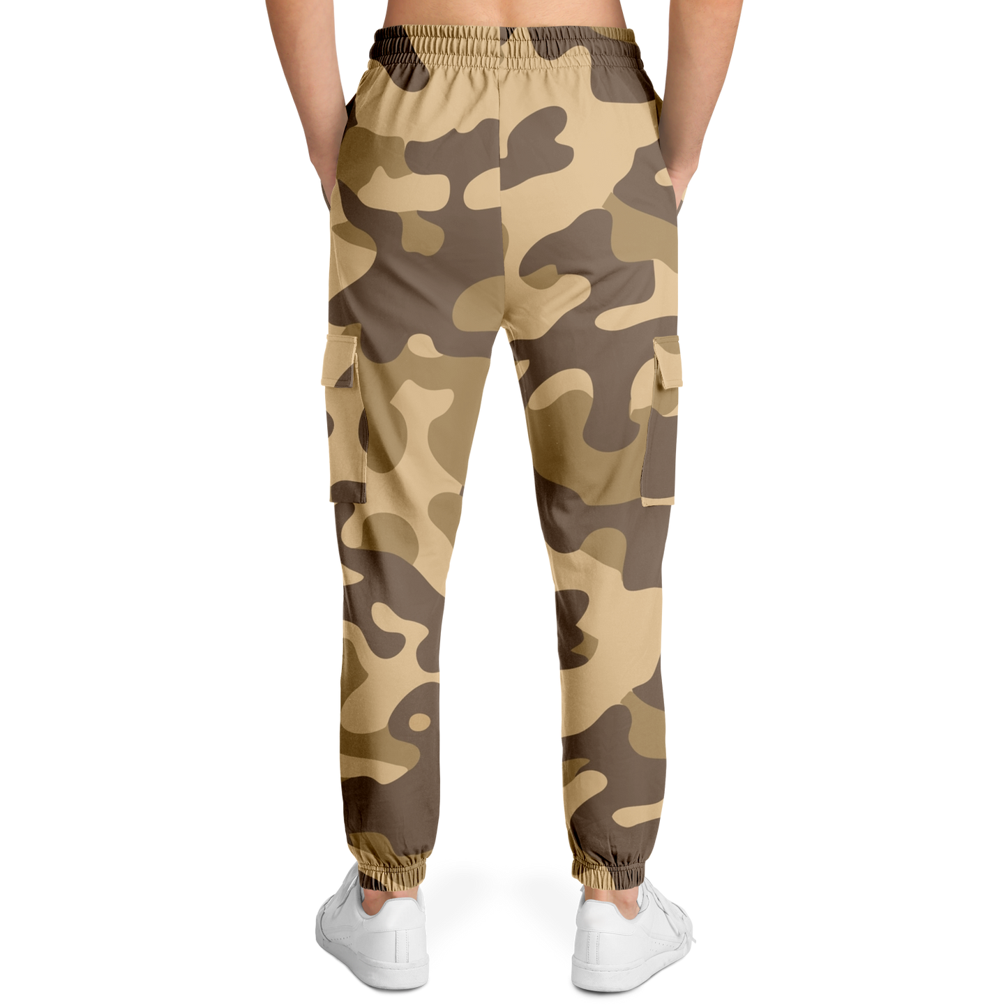 Camo Cargo Pants | Unisex | Khaki Camouflage