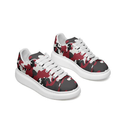 Oversized McQueen Sneakers | Green, Red, Black, & White