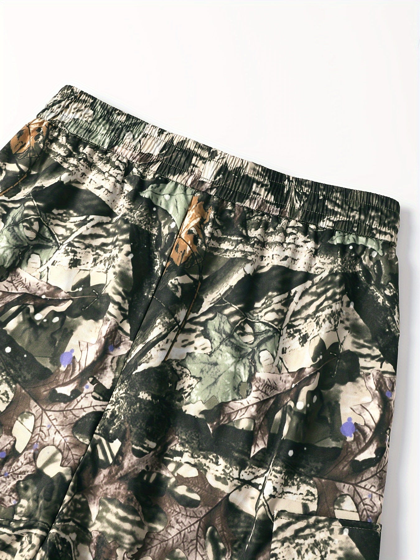 Men's Camo Cargo Pants | Loose Fit With Multiple Pockets