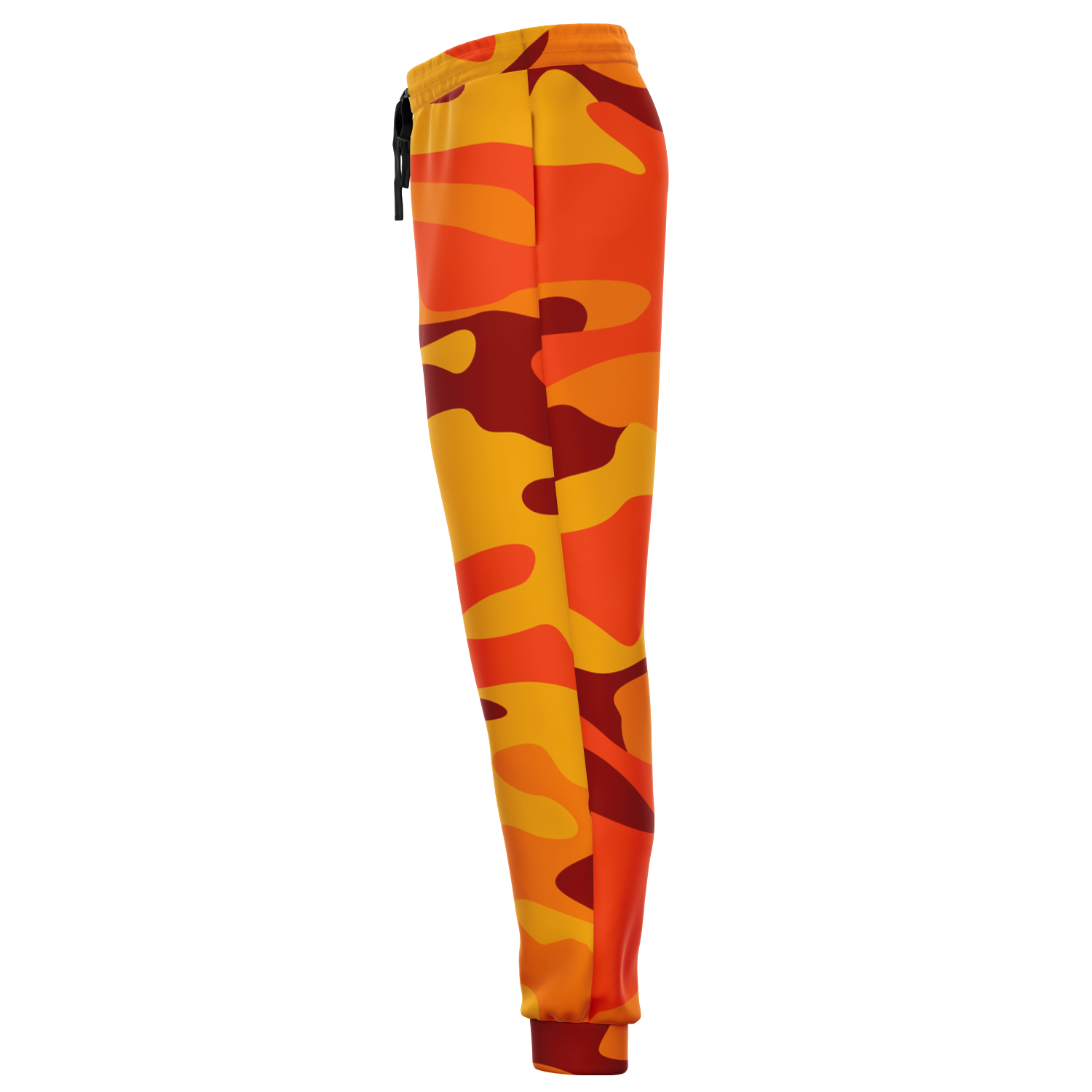 Camo Joggers | Unisex | Orange & Red