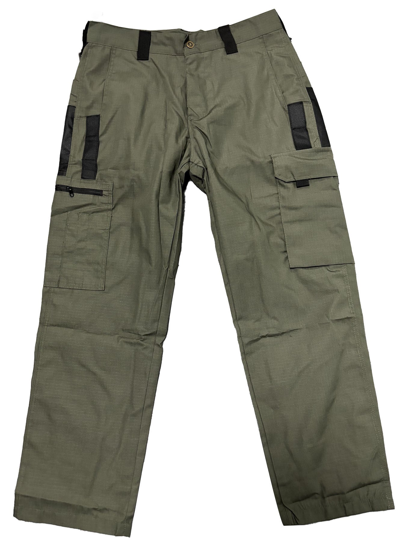 Men's Black Camo Cargo Pants | Cotton Blend