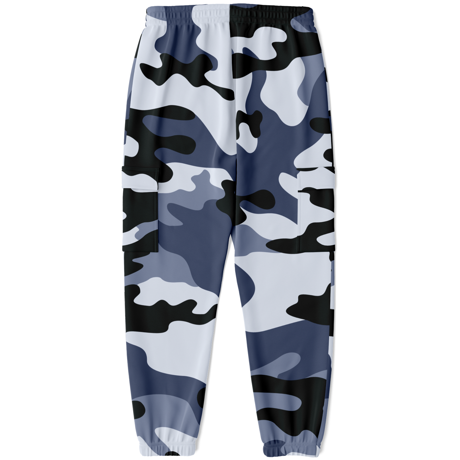 Camo Cargo Pants | Unisex | Light Blue Camouflage