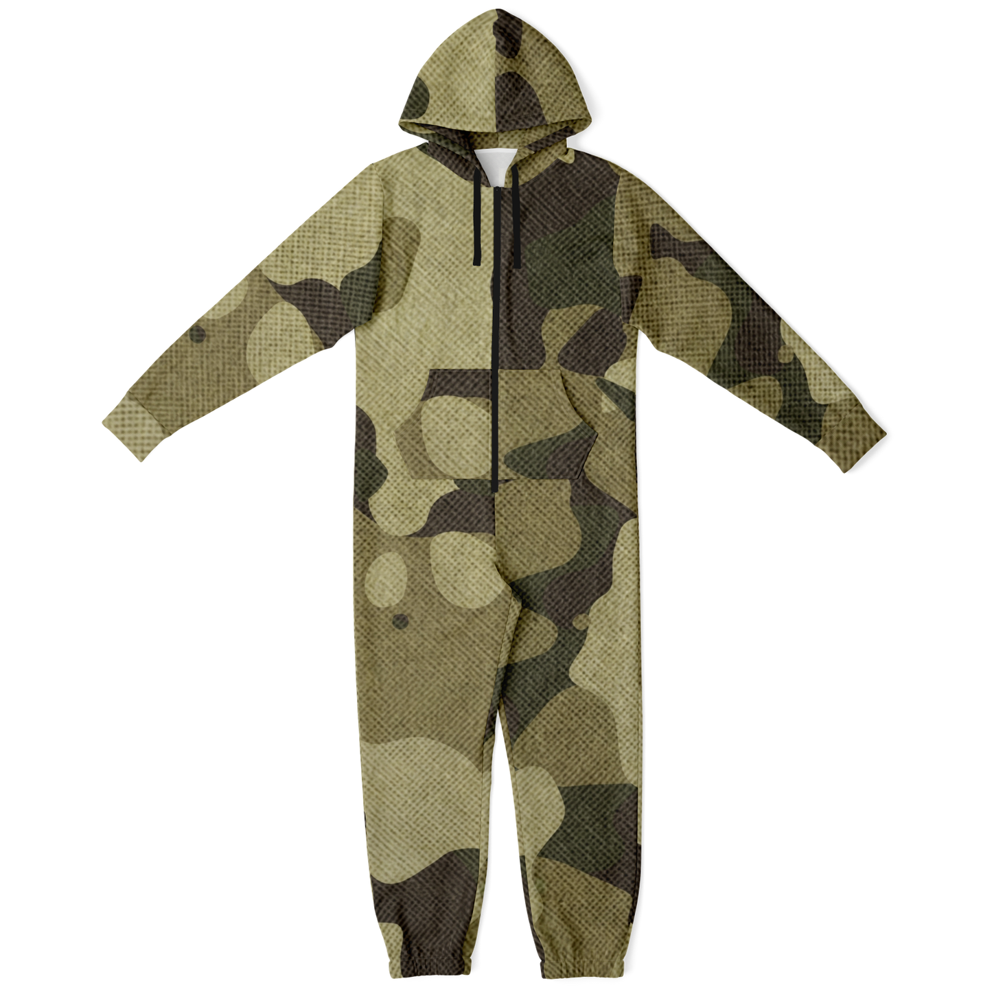 Camo Onesie | Green Fabric Camouflage