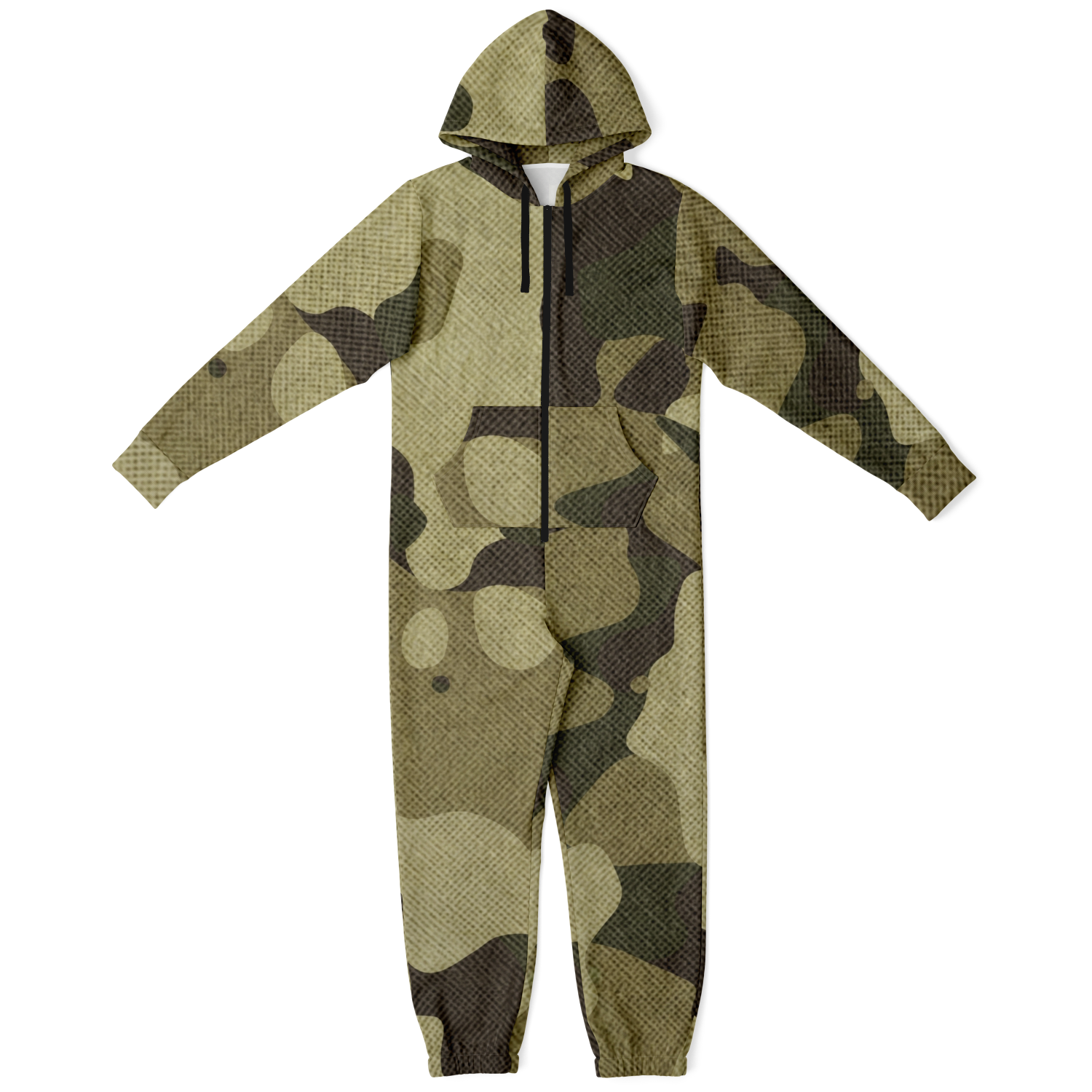 Camo Onesie | Green Fabric Camouflage