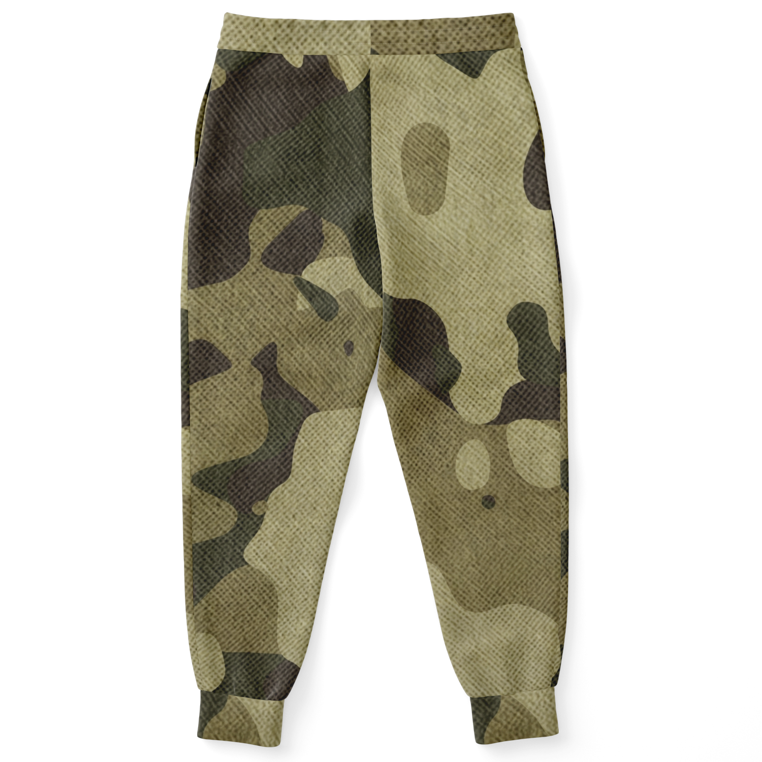 Camo Sweatpants | Unisex | Green Fabric Camouflage