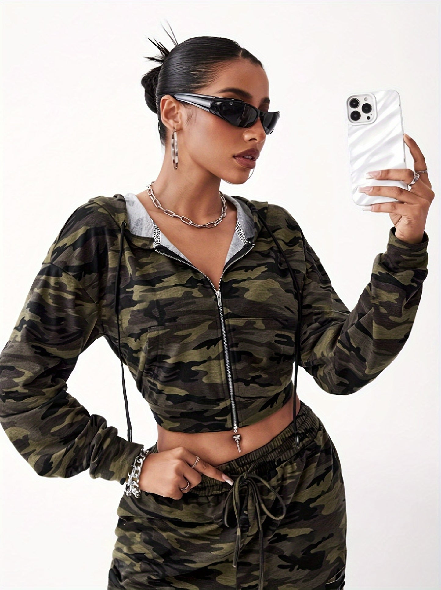 Women'S Camo Hoodie | All-Season Pullover