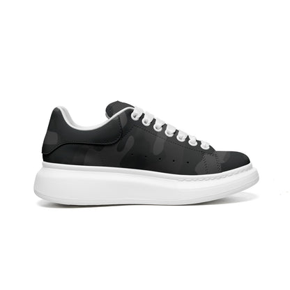 Oversized McQueen Sneakers | Black Camouflage