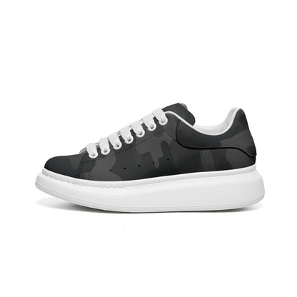 Oversized McQueen Sneakers | Black Camouflage