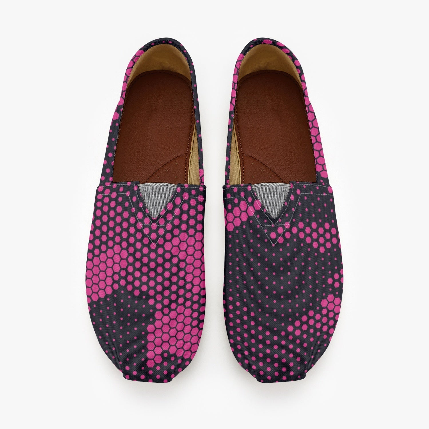 Camo Toms | Digital Pink Camouflage Canvas Shoes