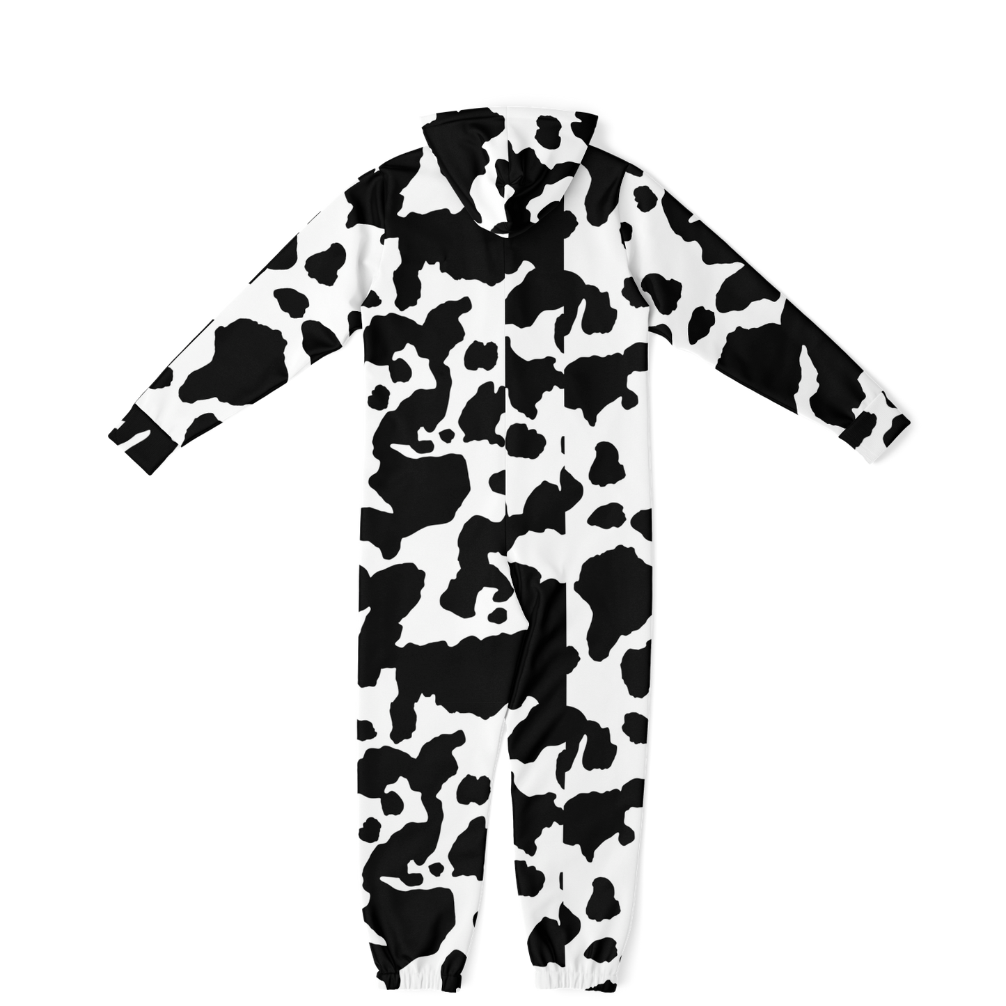 Camo Onesie | Black and White Camouflage Cow Print