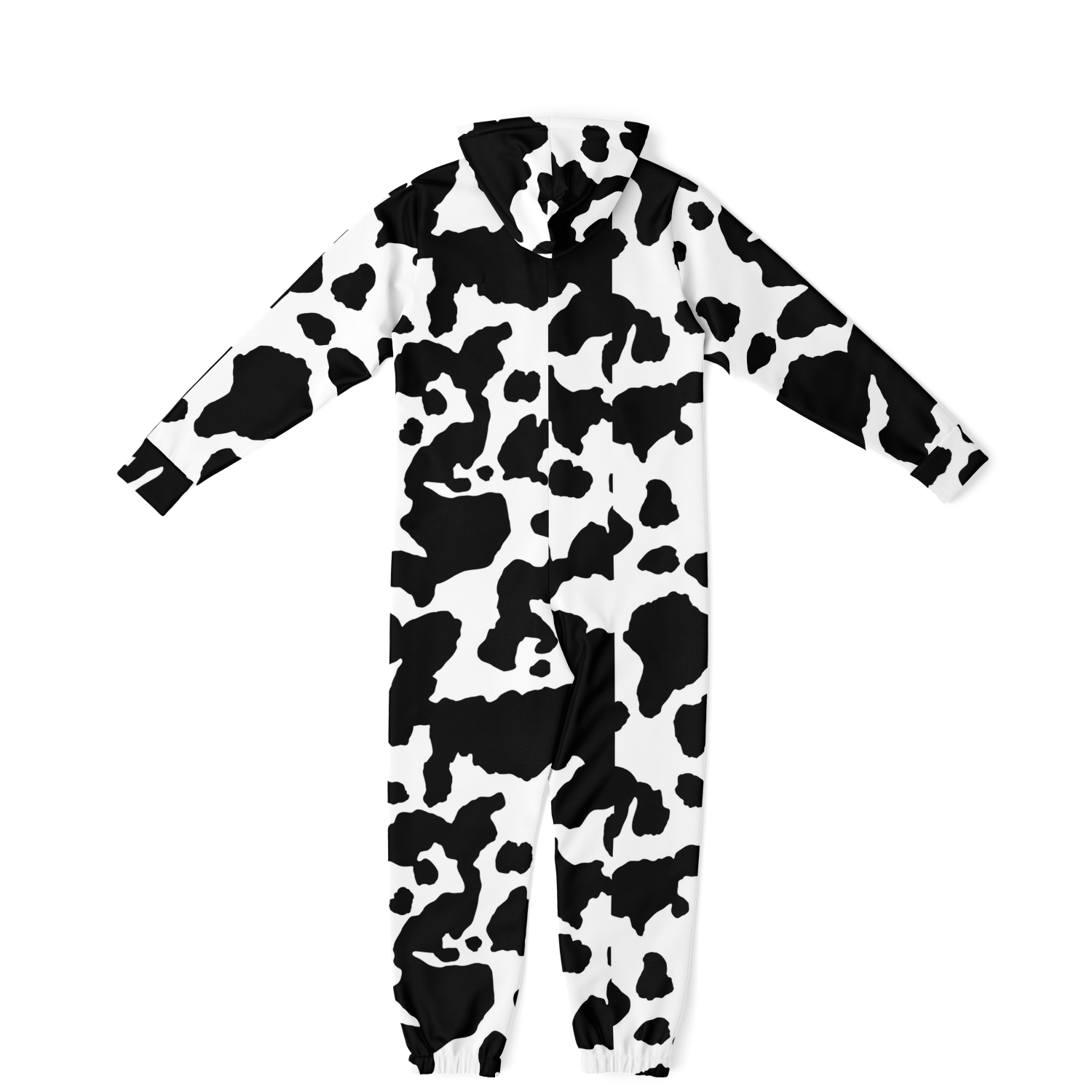 Camo Onesie | Black and White Camouflage Cow Print