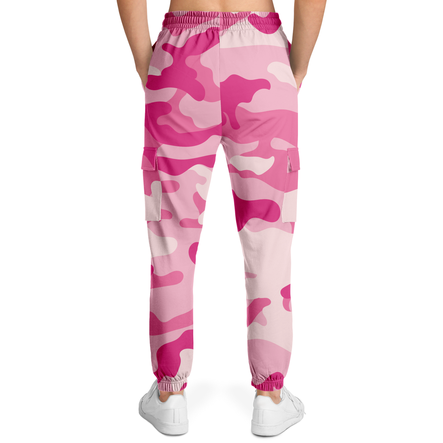 Camo Cargo Pants | Unisex | Lavender Pink Camouflage