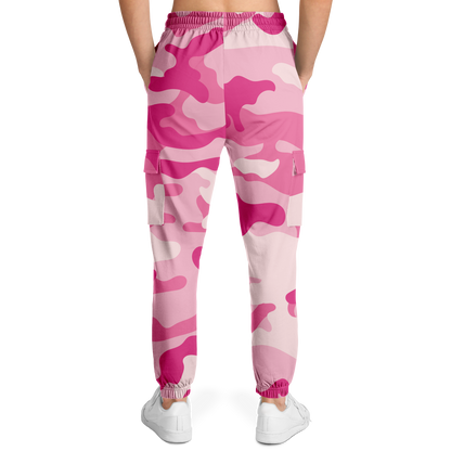 Camo Cargo Pants | Unisex | Lavender Pink Camouflage