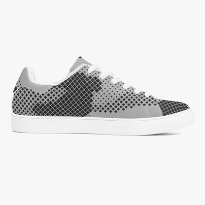 Camo Sneakers | Classic Low-Top Leather | Digital Gray