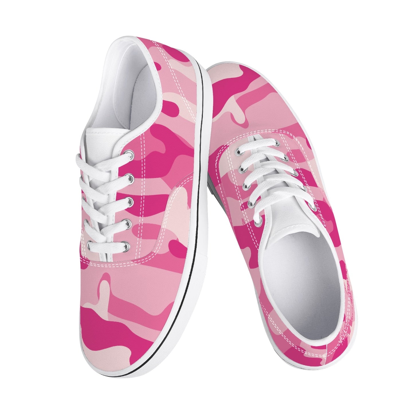 Camo Skate Shoes | Lavender Pink Camouflage