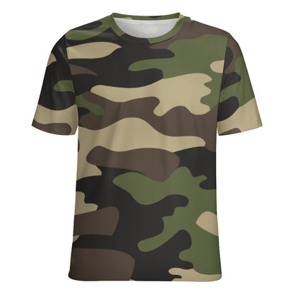 Camo Shirt | Classic Green Camouflage T