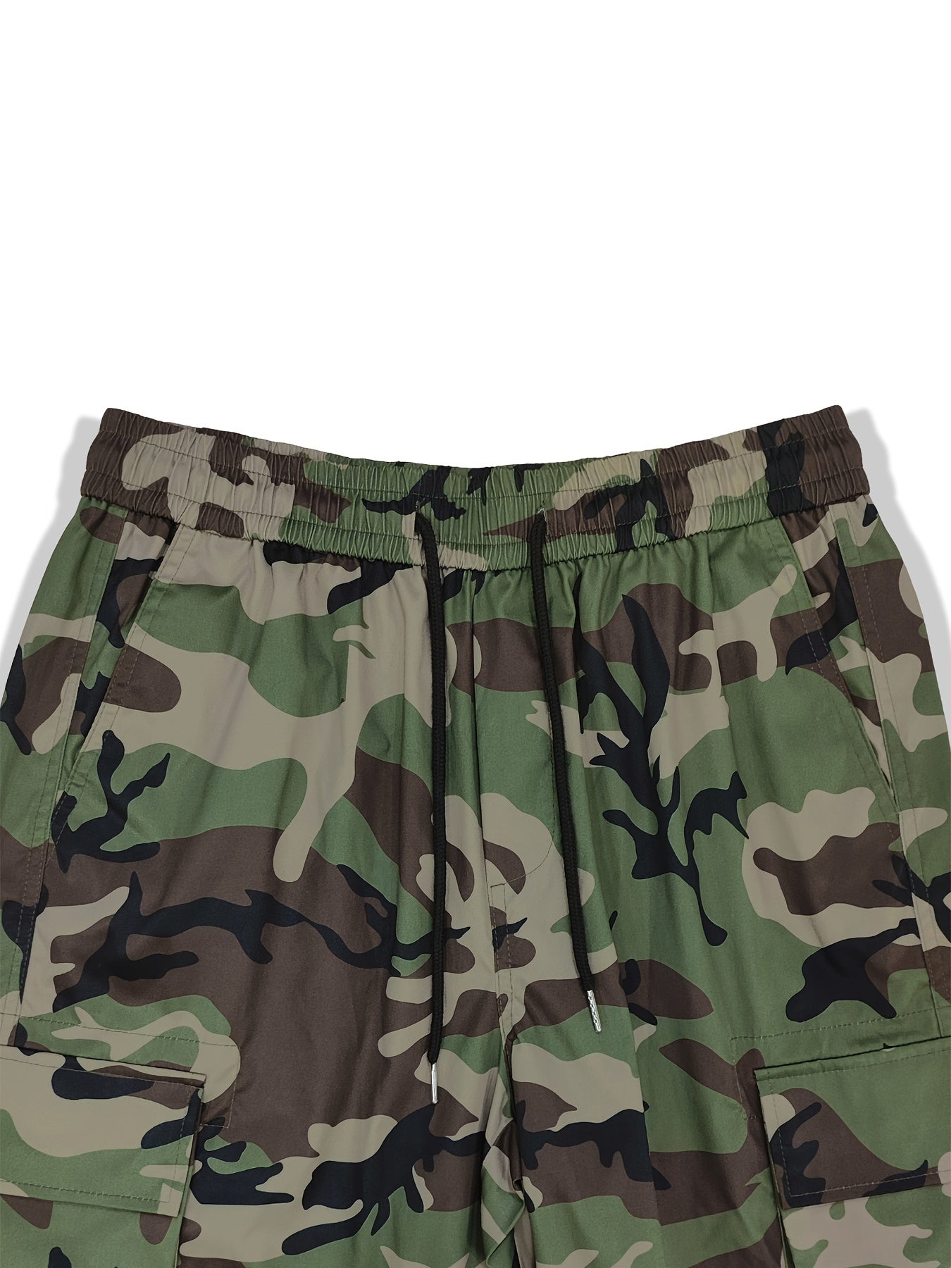 Streetwear Camo Cargo Pants with Multiple Pockets