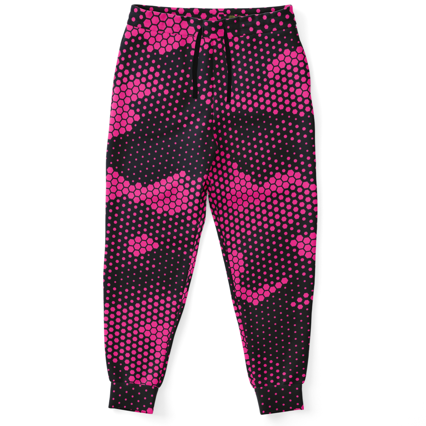 Camo Sweatpants | Unisex | Pink Digital Dotted Hexagonal