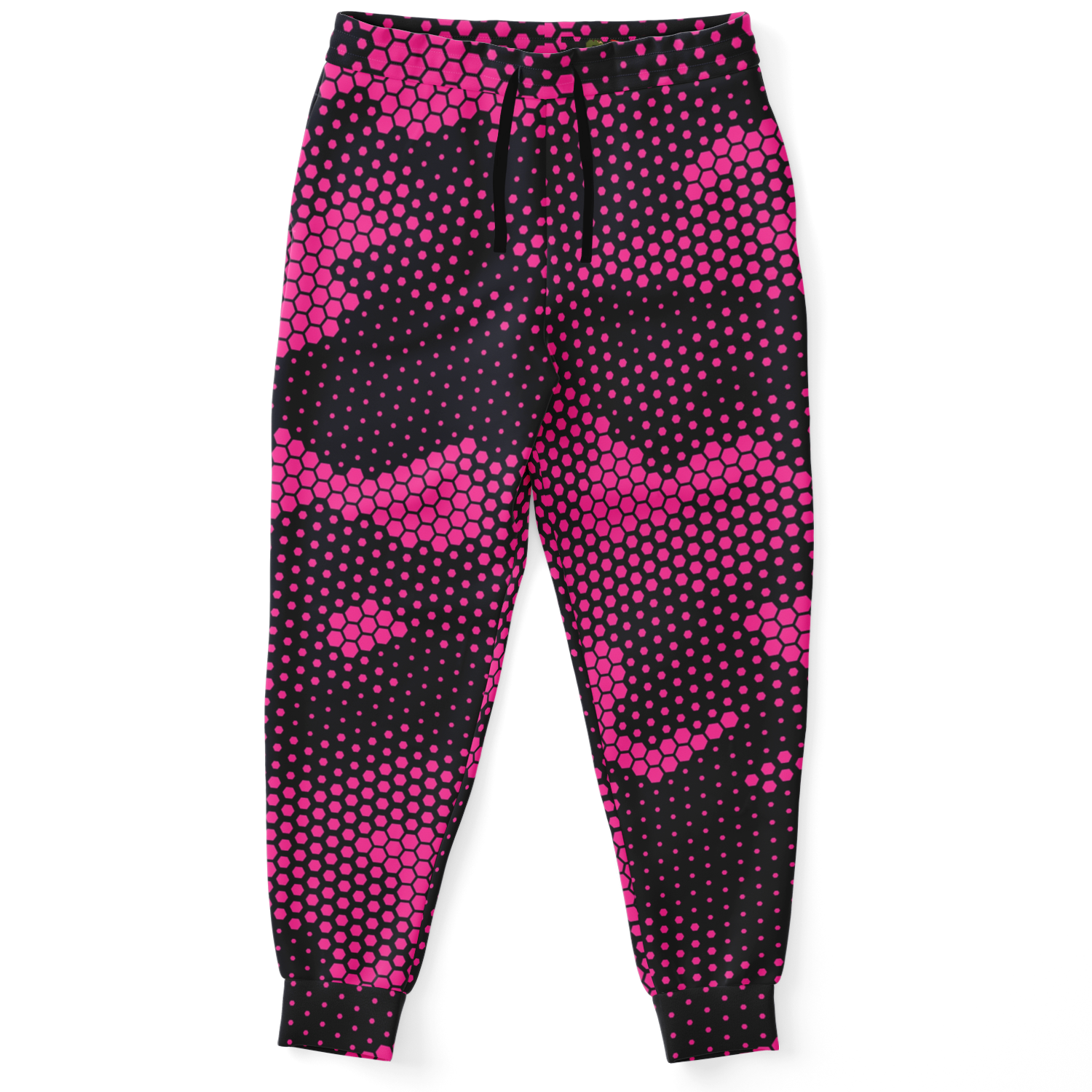 Camo Sweatpants | Unisex | Pink Digital Dotted Hexagonal