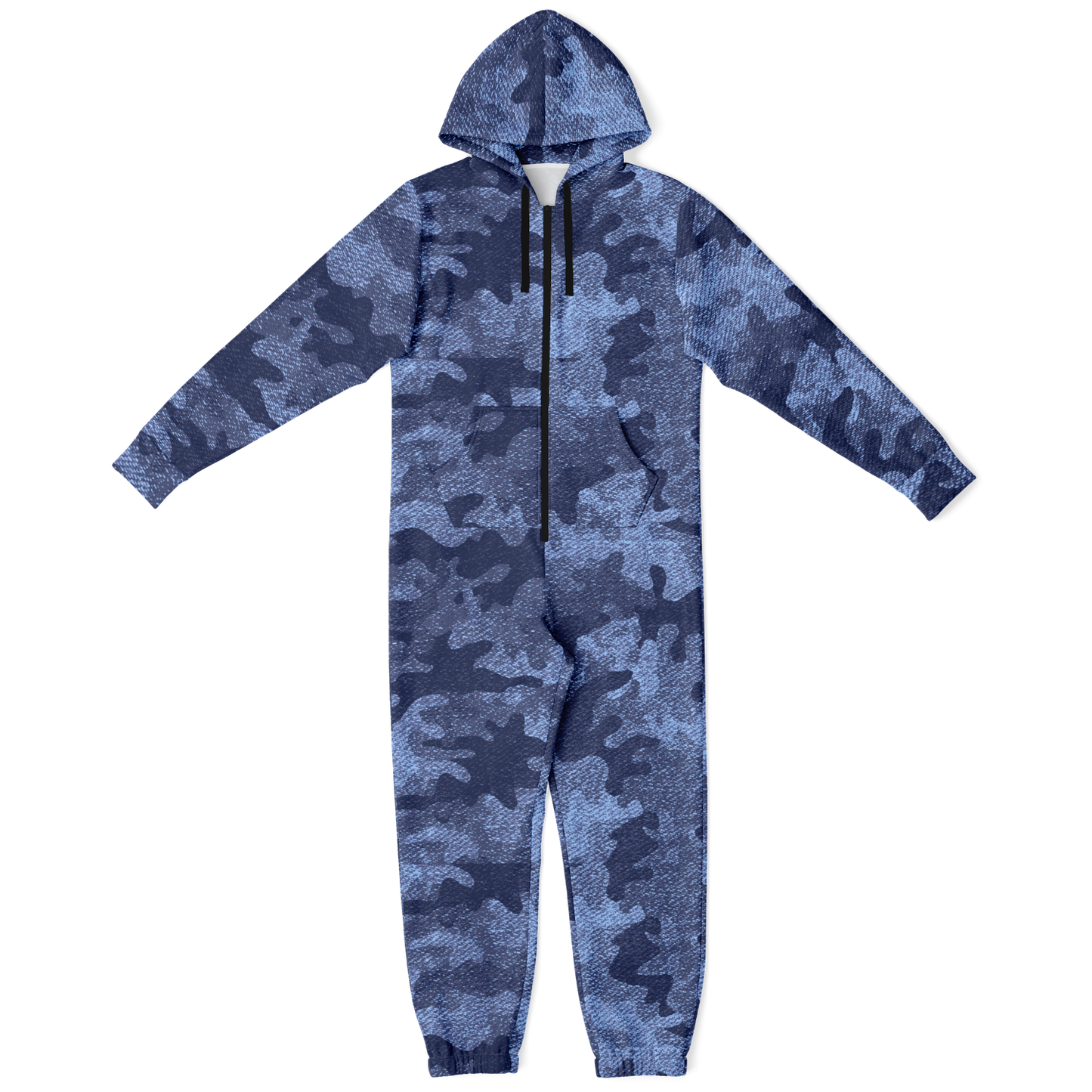 Camo Onesie | Denim Blue Camouflage