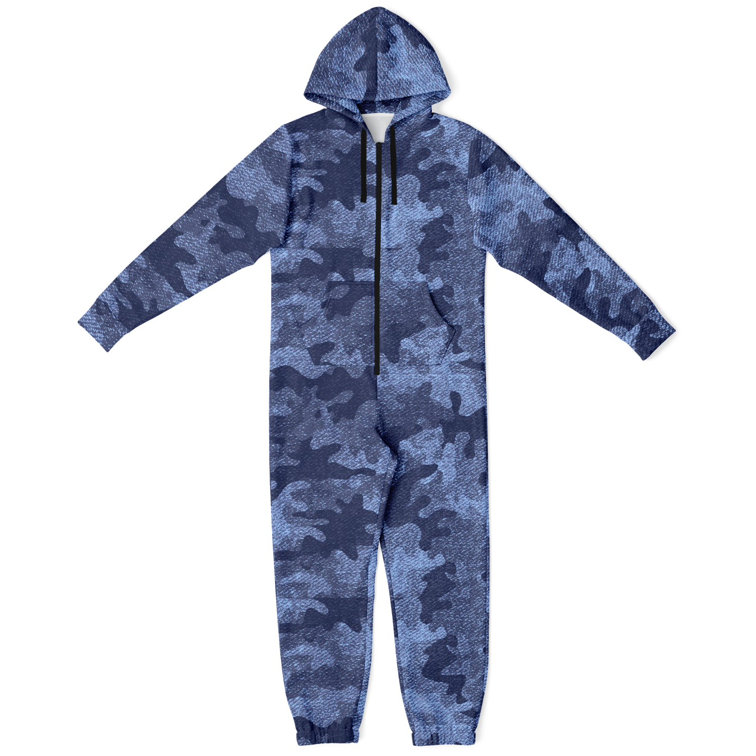 Camo Onesie | Denim Blue Camouflage