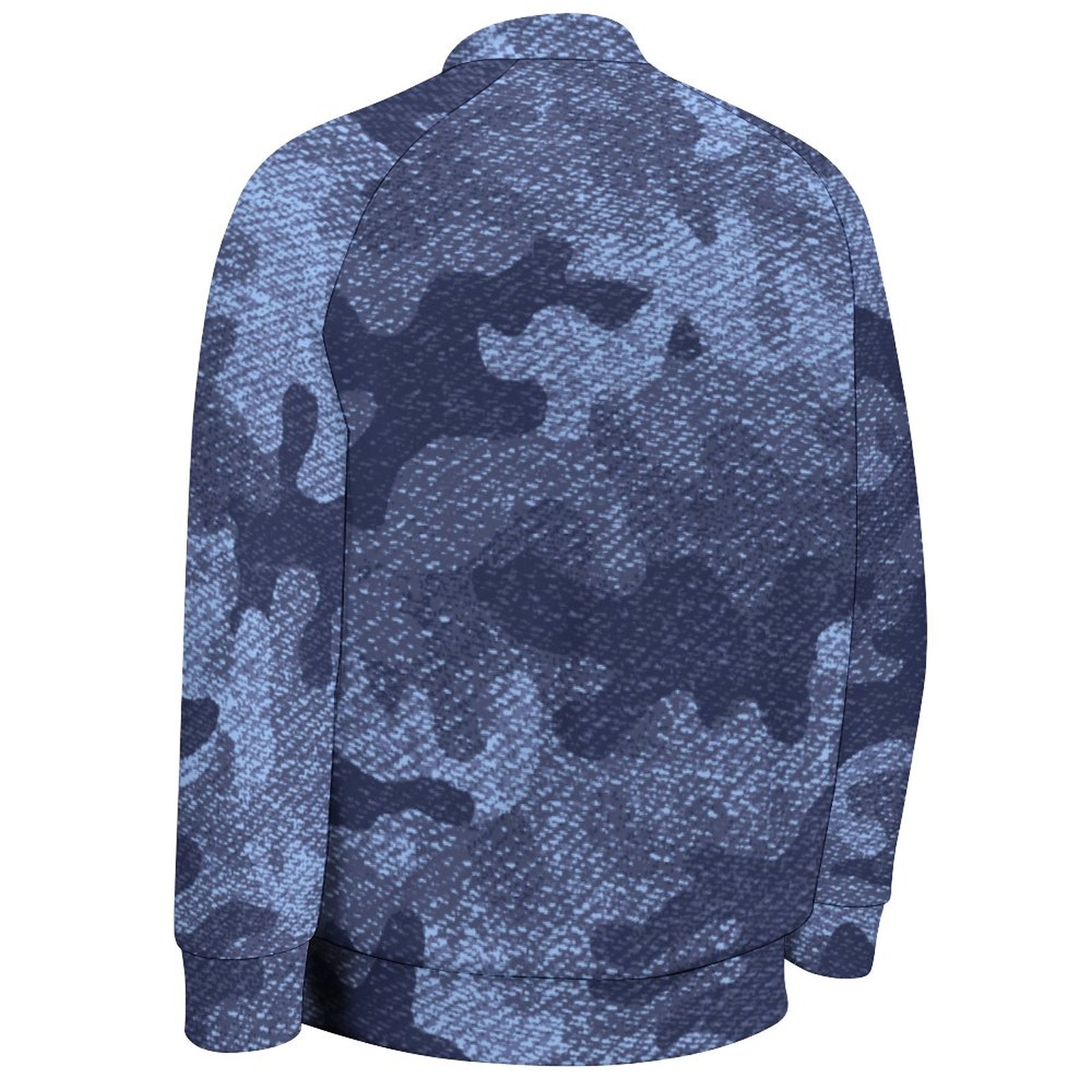 Men's Camo Jacket | Blue Denim Camouflage