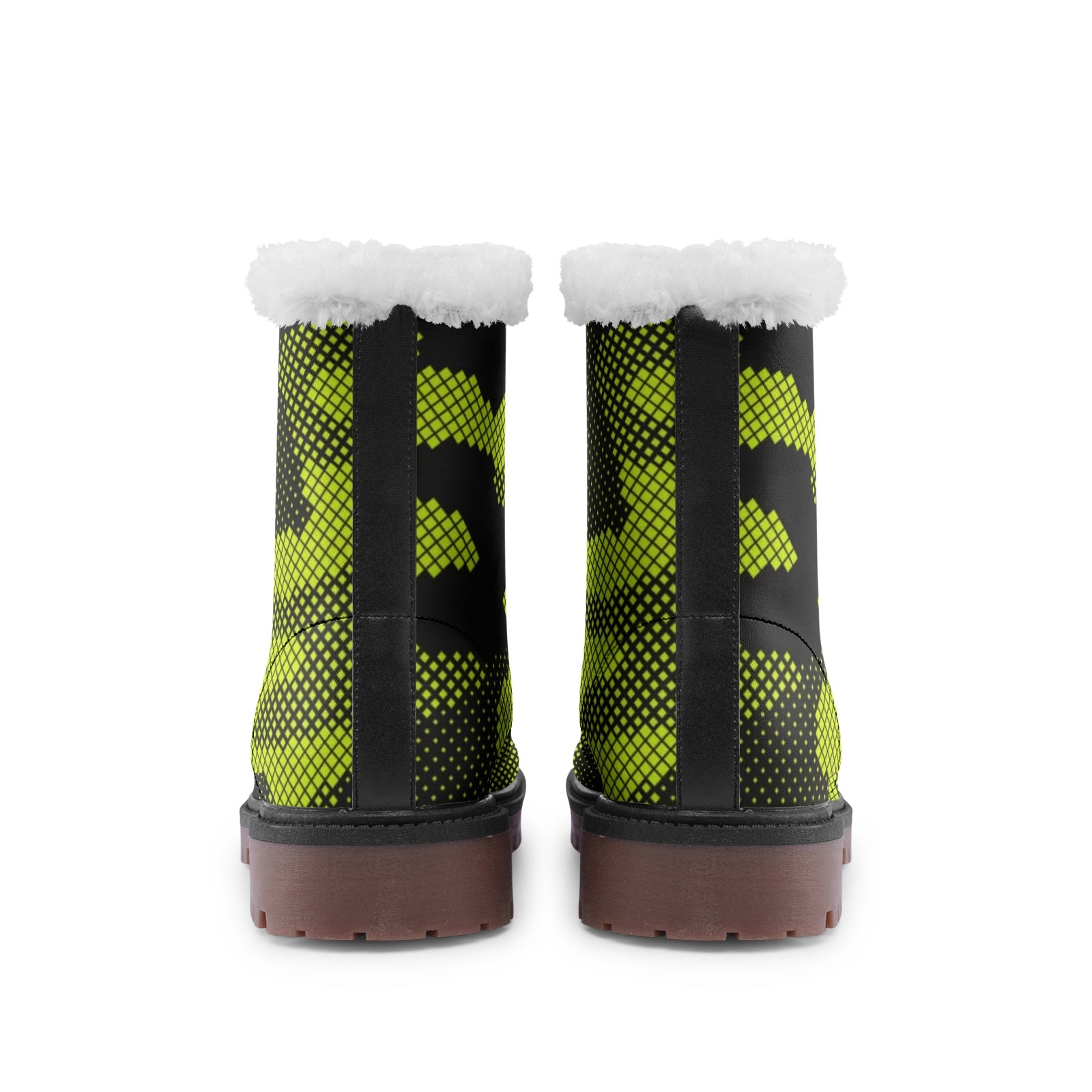 Snow Camo Boots | Green Dotted Camouflage