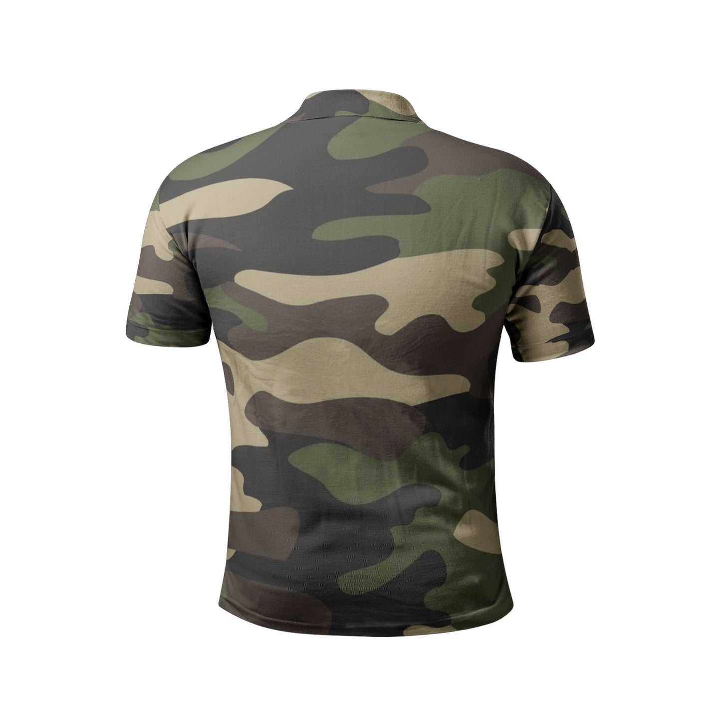 Camo Golf Shirt | Classic Green Camouflage