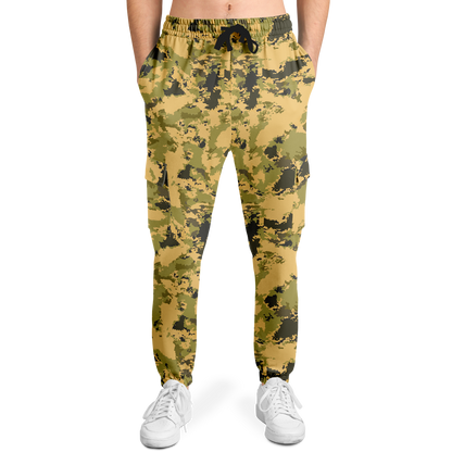 Desert Green Camo Cargo Pants | Unisex