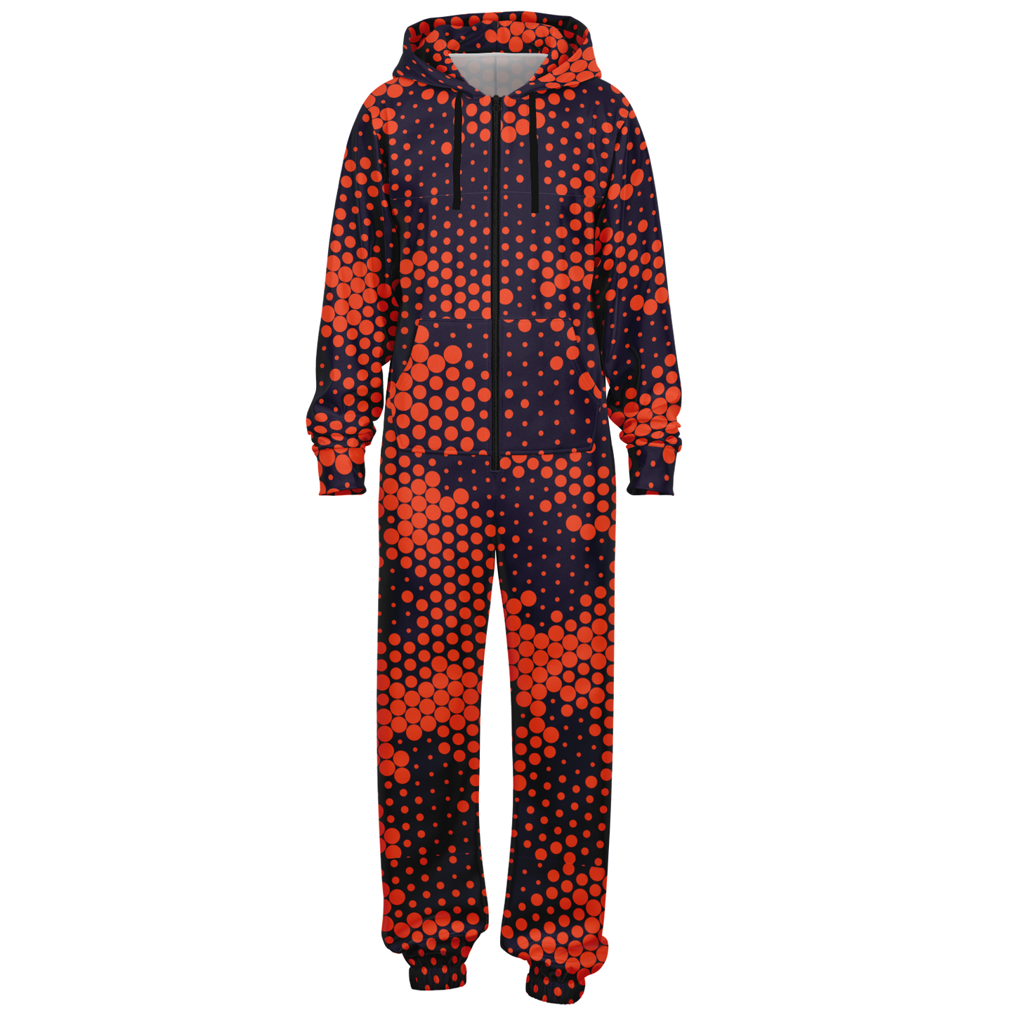 Camo Onesie | Orange and Blue Digital Camouflage