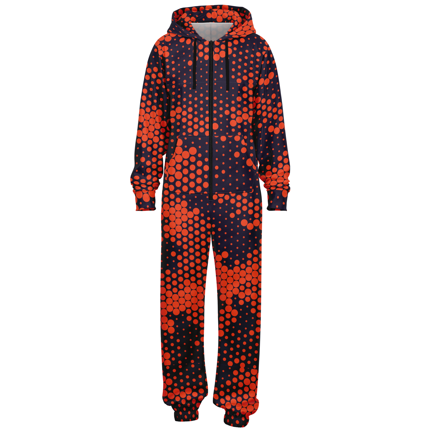 Camo Onesie | Orange and Blue Digital Camouflage