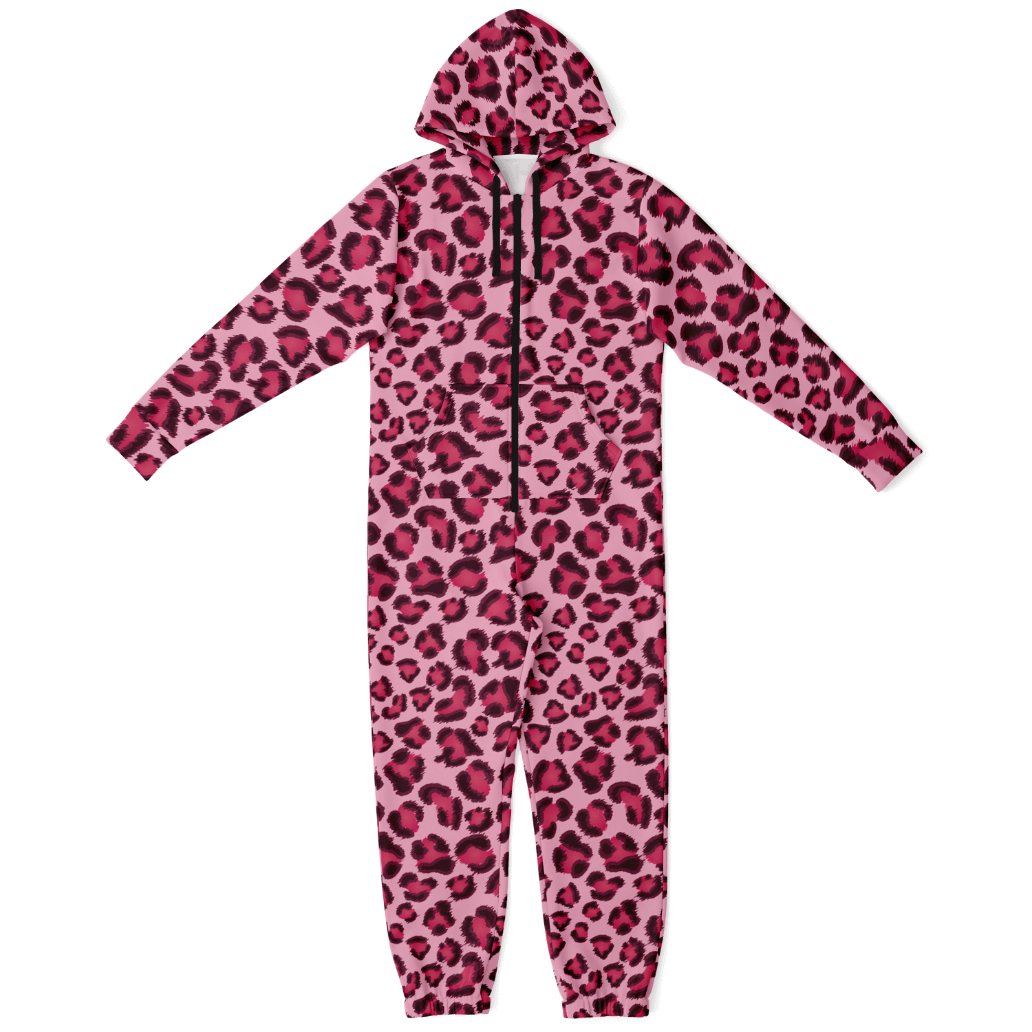 Leopard Onesie | Pink, Cherry, and Black Print | Unisex