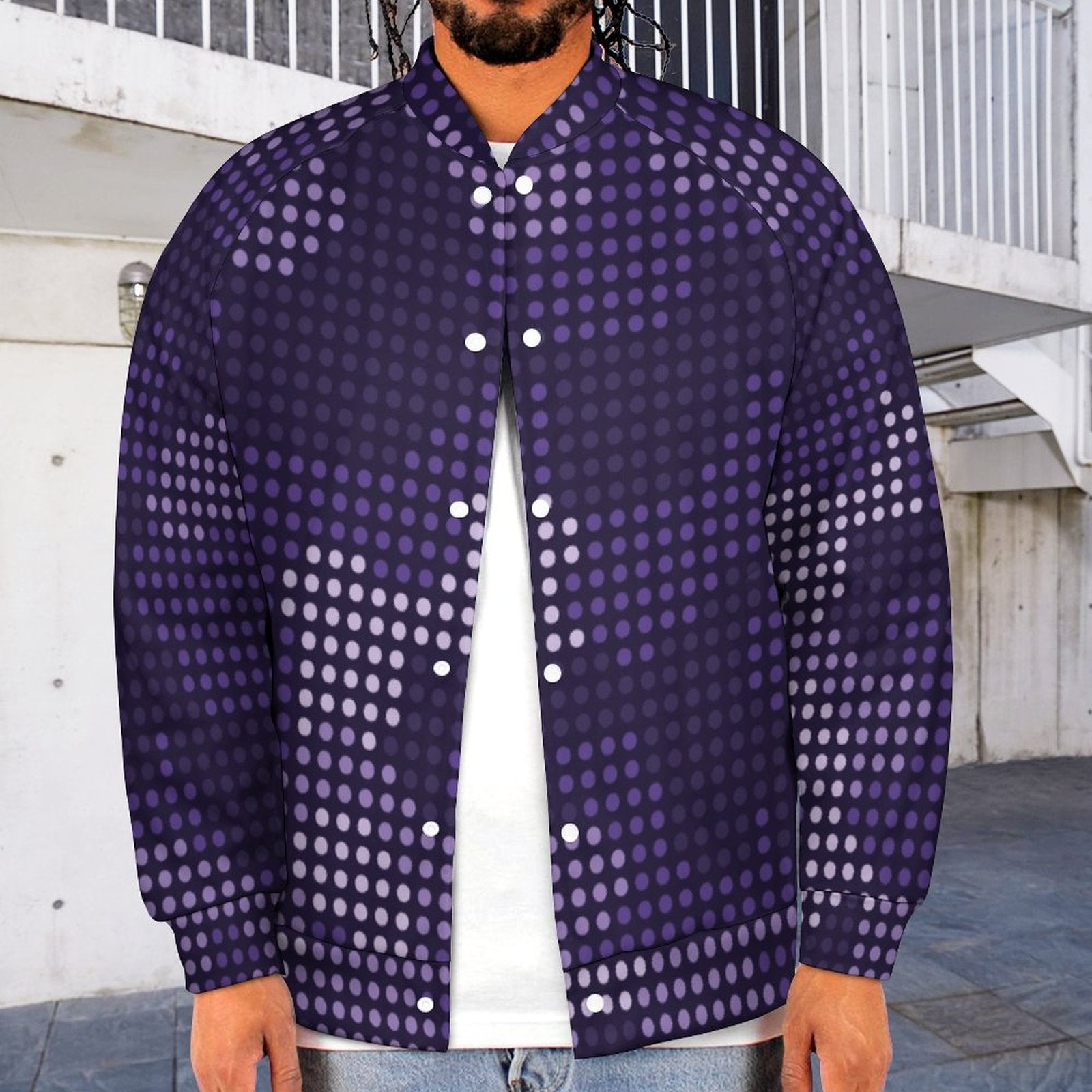 Men's Camo Jacket | Blue Led Screen Camouflage