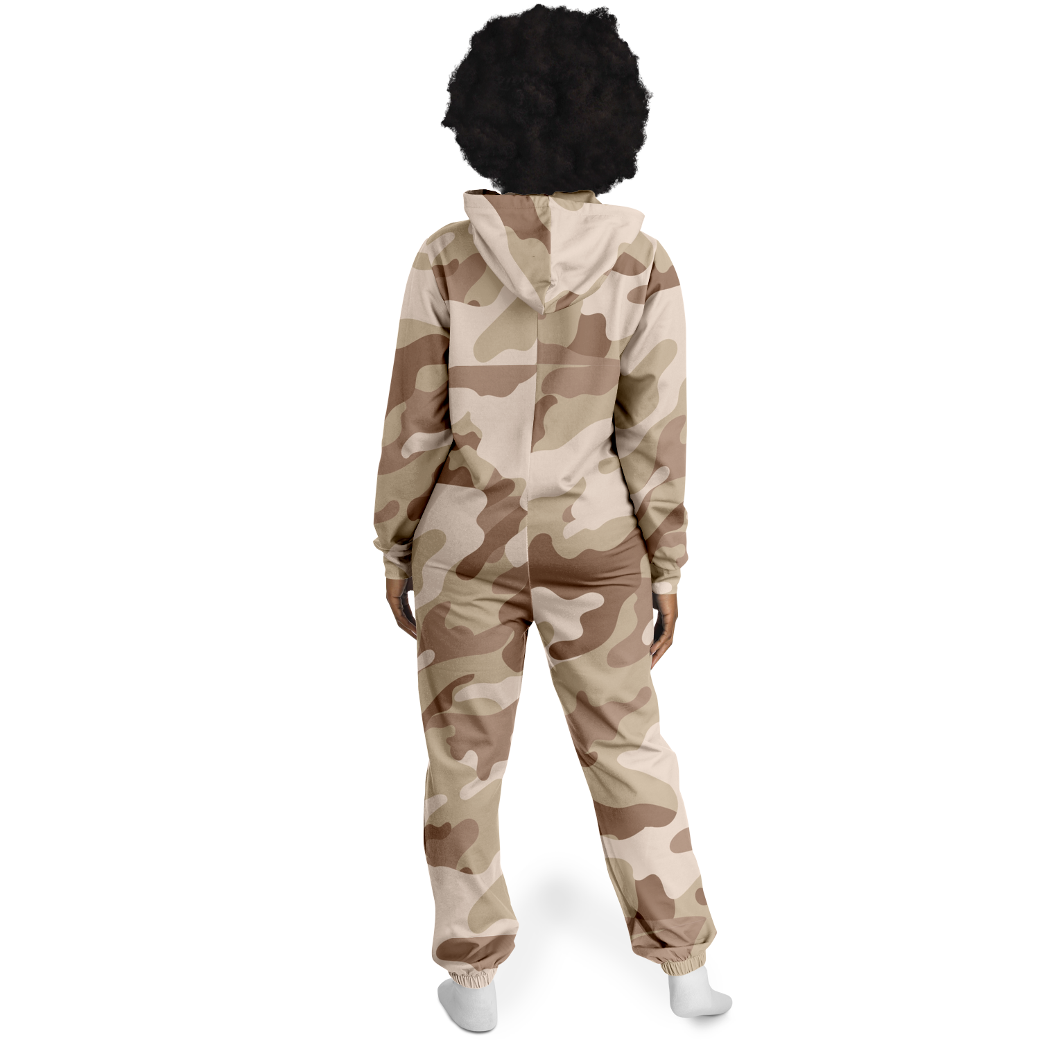 Camo Onesie | Dirty Brown Camouflage