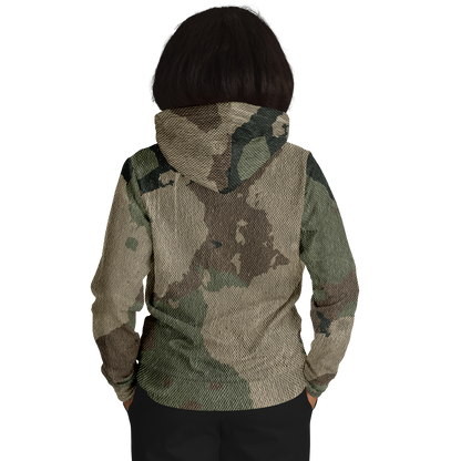 Camo Hoodie | Dirty Old Brown Camouflage Pullover