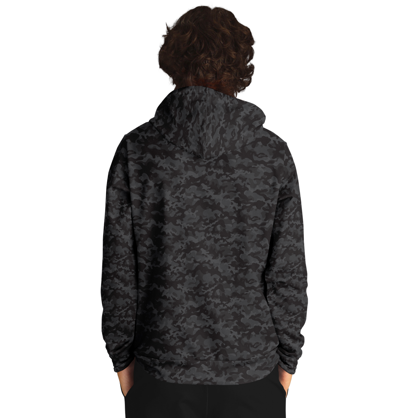 Black Camo Hoodie | Classic Army Camouflage