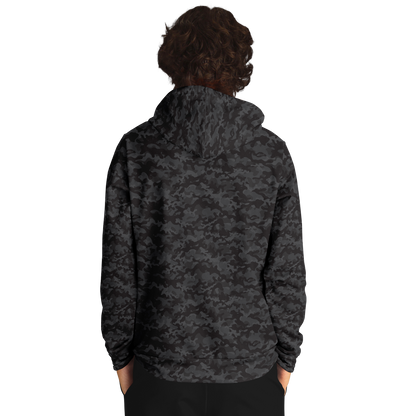 Black Camo Hoodie | Classic Army Camouflage