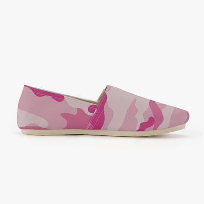 Camo Toms | Lavender Pink Camouflage Canvas Shoes