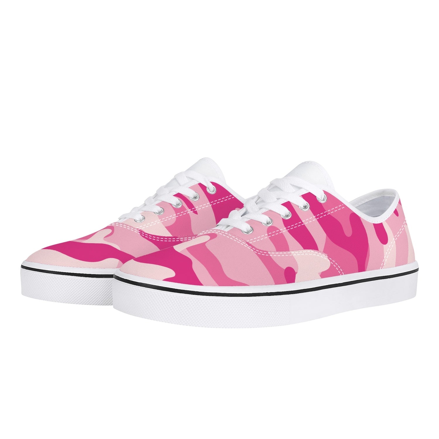 Camo Skate Shoes | Lavender Pink Camouflage