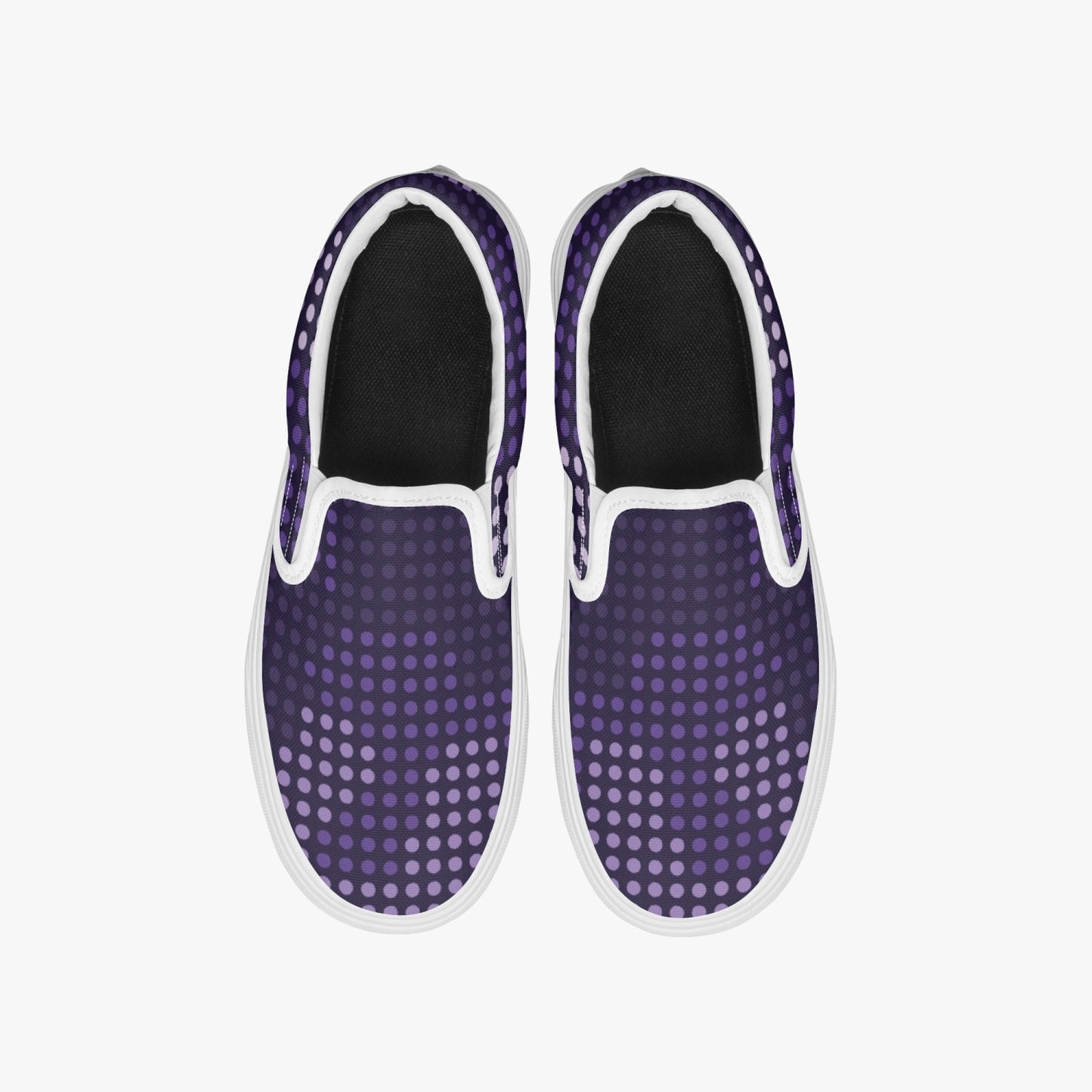 Camo Slip-On Shoes | Blue LED Camouflage