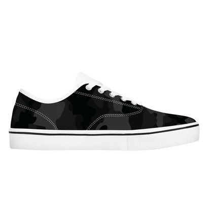 Camo Skate Shoes | Black Camouflage