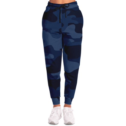 Camo Sweatpants | Unisex | Deep Blue Camouflage