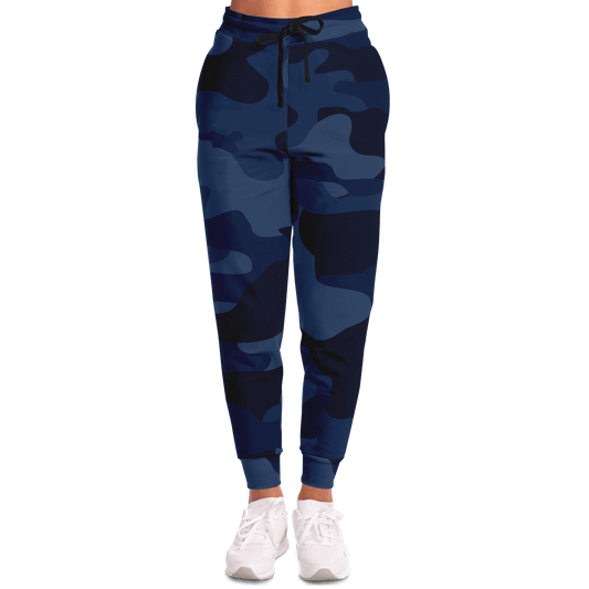 Camo Sweatpants | Unisex | Deep Blue Camouflage