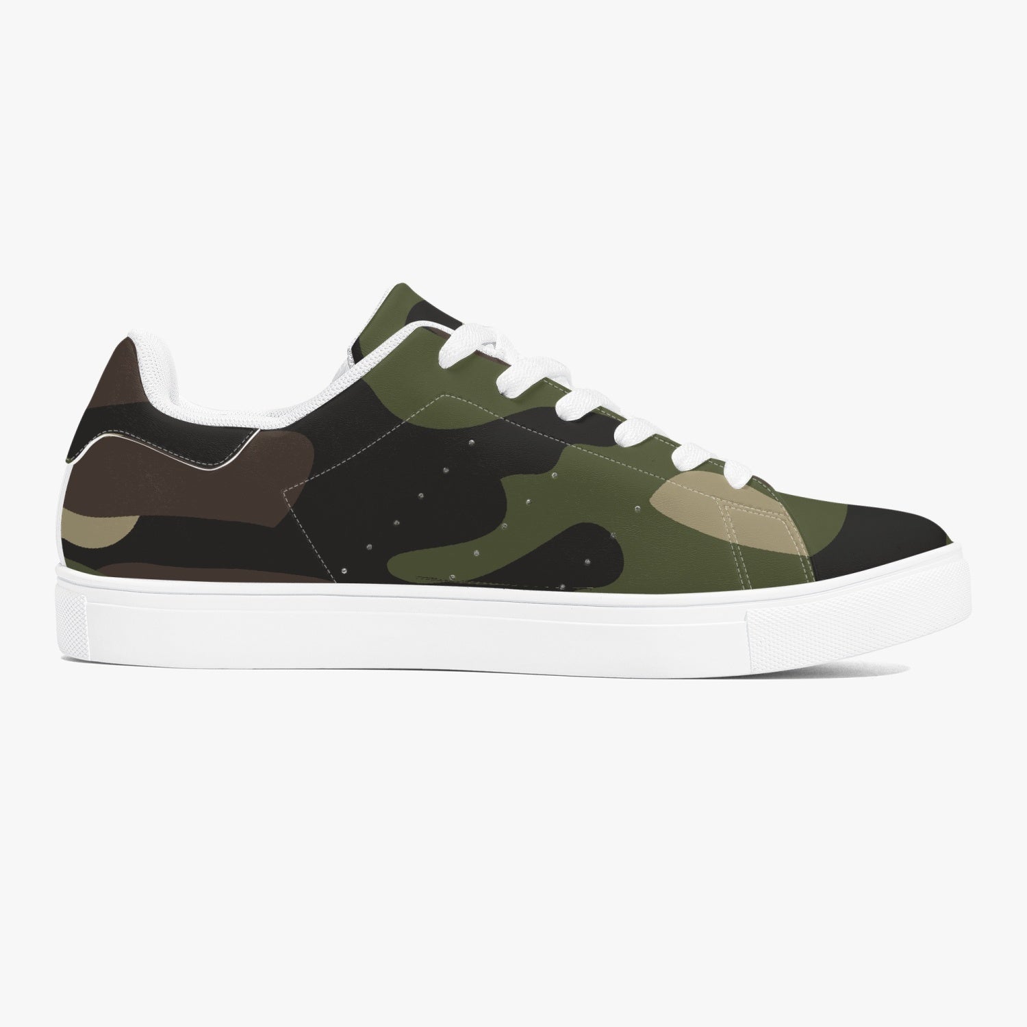 Camo Sneakers | Classic Low-Top Leather | Classic Green