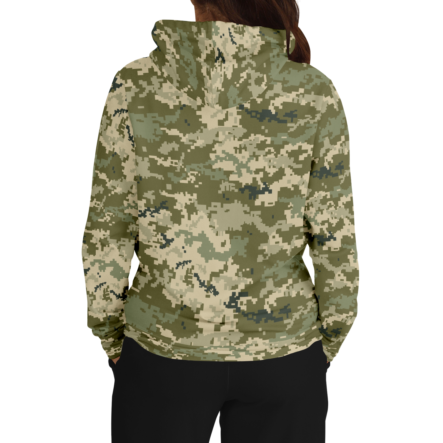 Ukraine Camo Hoodie | Green Military Camouflage