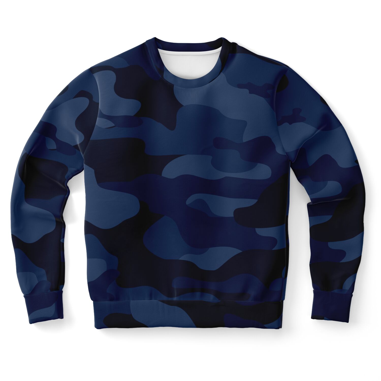 Camo Sweatshirt | Unisex | Deep Blue