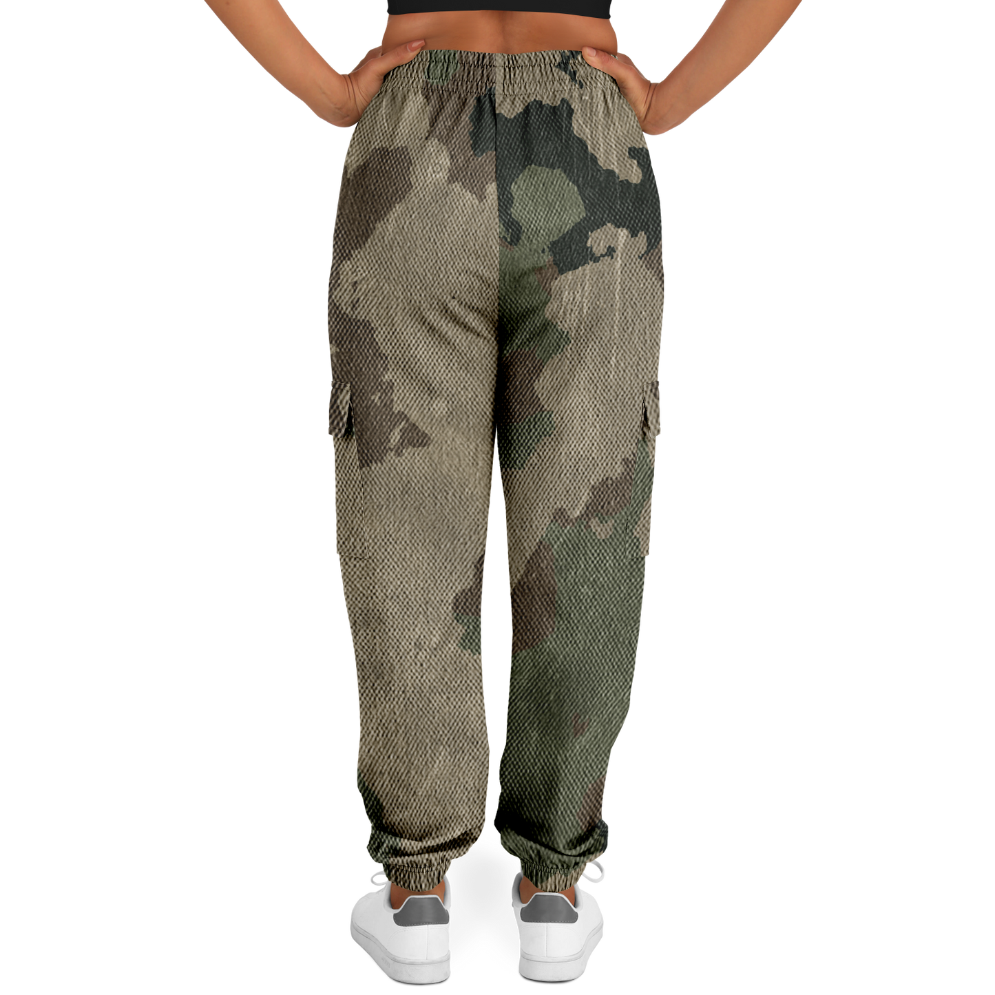 Camo Cargo Pants | Unisex | Dirty Old Brown Camouflage