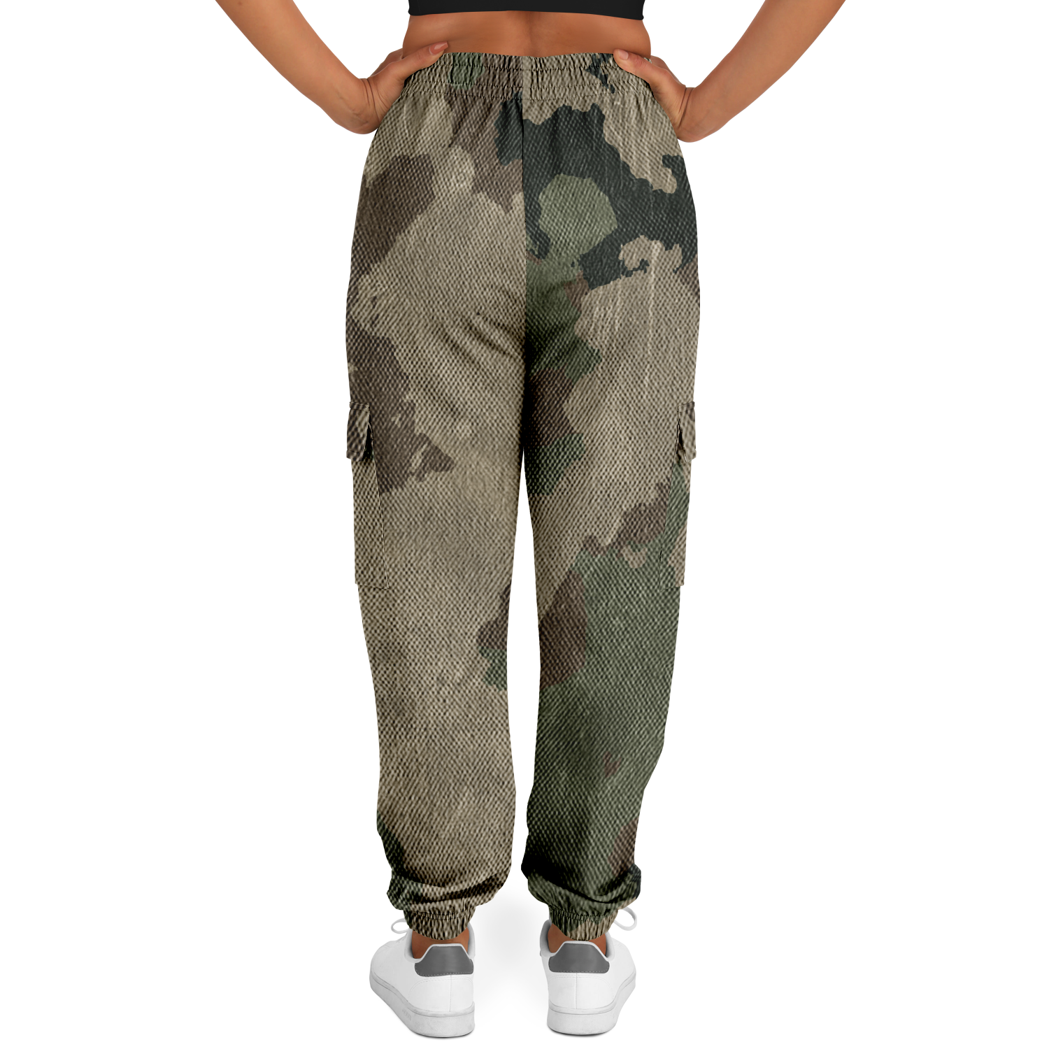 Camo Cargo Pants | Unisex | Dirty Old Brown Camouflage