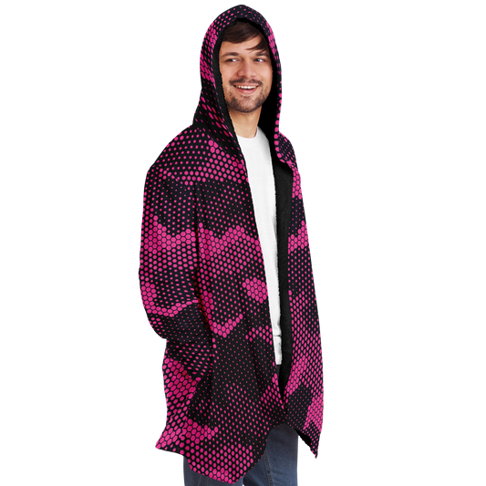 Camo Cloak | Digital Pink Camouflage | Microfleece