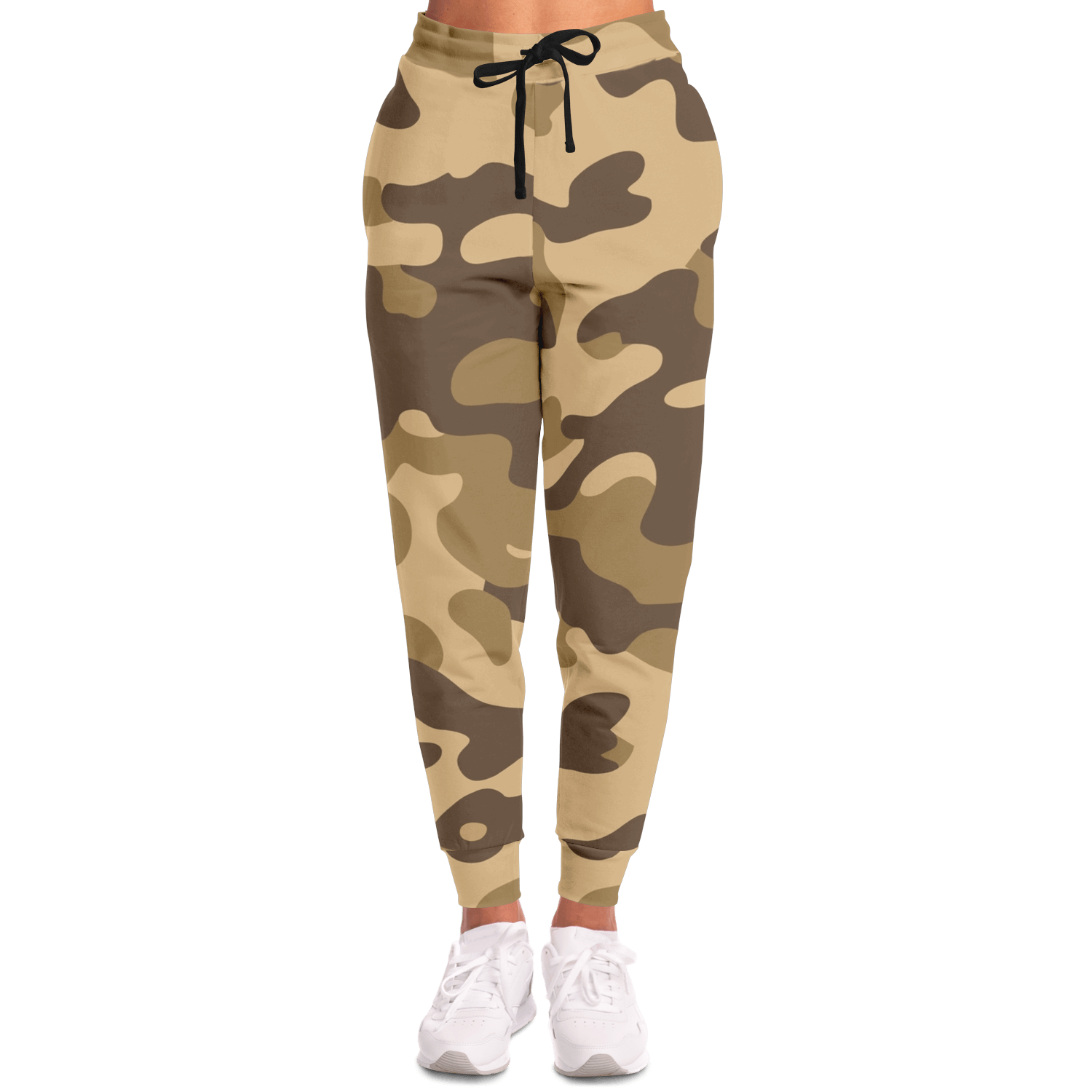 Camo Sweatpants | Unisex | Khaki Camouflage